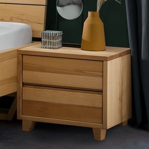 Nachttisch Grimar Wildbuche Massivholz H 48 cm