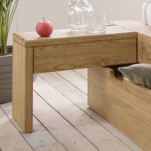 Nachttisch Doba Wildeiche Massivholz H 40 cm