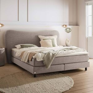 Boxspringbett Viona Webstoff