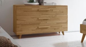 Kommode Minoa Kernbuche Massivholz mit Schubladen