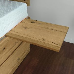 Schwebenachttisch Andalucia Kernbuche/Wildeiche Massivholz