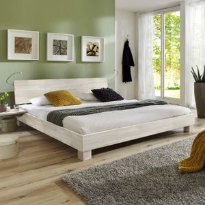 Bett Lesina Buche Massivholz