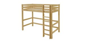 Maxi-Hochbett Kids Paradise Kiefer Massivholz mit Lattenrost