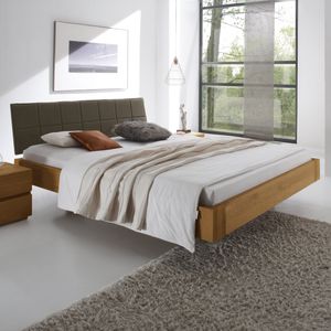 Bett Belbari Eiche Massivholz