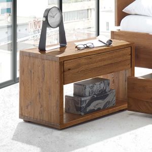 Nachttisch Virella Wildeiche Massivholz H 43cm