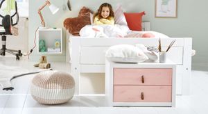 LIFETIME Jugendbett Original Kiefer Massivholz mit Lattenrost