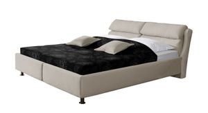 Polsterbett Catania Microvelours mit Bettkasten
