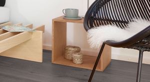 Tojo Nachttisch Cube Buche Massivholz H 35 cm