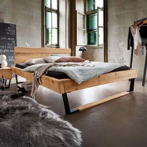 Balkenbett Notia Komfort Fichte Massivholz