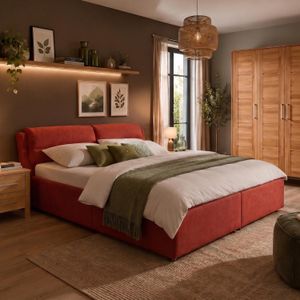 Polsterbett Cremona Microvelours mit Bettkasten