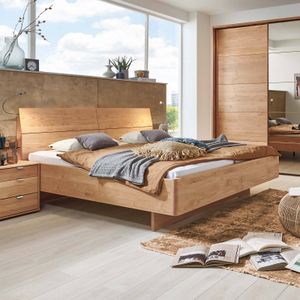 Doppelbett Nuria Komfort Erle Dekor