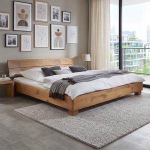 Bett Curada Wildeiche Massivholz