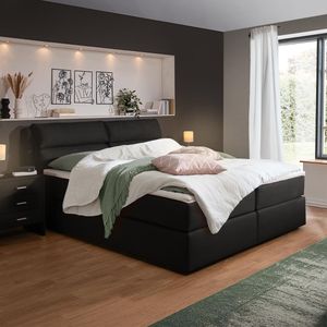Boxspringbett Cremona Microvelours