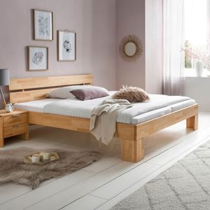 Bett Tonia Komfort Kernbuche Massivholz