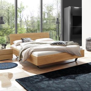 Bett Honoka Komfort Buche Massivholz