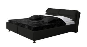 Polsterbett Catania Microvelours mit Bettkasten