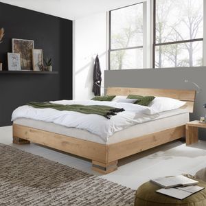 Boxspringbett Mexiana Wildeiche Massivholz