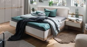 Bett Elanie Komfort Eiche Dekor