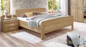 Seniorenbett Hazleton Komfort Eiche teilmassiv
