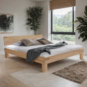 Bett Madrid Buche Massivholz