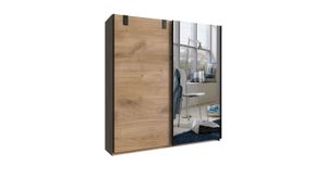 Spiegel-Schwebetüren-Kleiderschrank Nolan