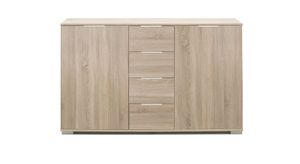 Kommode Sinello Eiche Dekor mit Schubladen