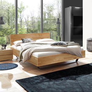 Bett Honoka Komfort Buche Massivholz