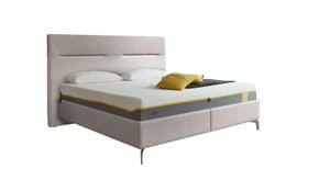 Tempur Polsterbett Classic Komfort Webstoff mit Kopfteil Texture