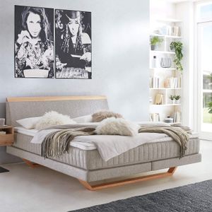 Boxspringbett Imandra Eiche Webstoff