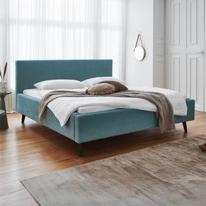 HOMELIV. Polsterbett Calypso Komfort Microteddy Abriamo