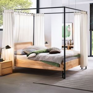 Himmelbett Enja Wildbuche Massivholz