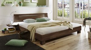 Bett Marmore Buche Massivholz