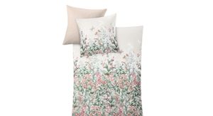 Kleine Wolke Mako-Satin-Bettwäsche Jardin