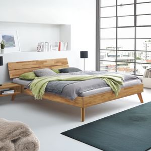 Bett Pikosa Kernbuche Massivholz