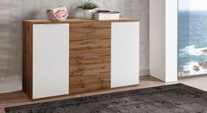 Sideboard Caribea Wildeiche Dekor mit Schubladen