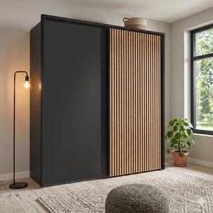 Schwebetüren-Kleiderschrank Yamen