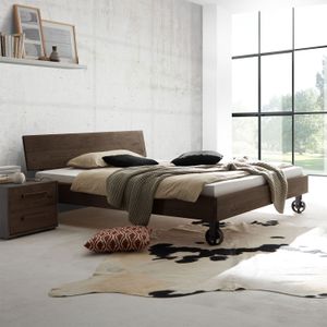 Bett Santo Wildeiche Massivholz
