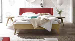 Bett Rakaia Eiche Massivholz