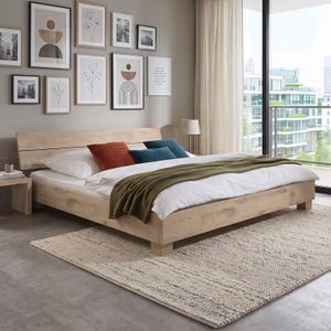 Bett Curada Wildeiche Massivholz