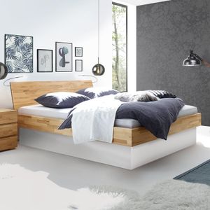 Bett Grosseto Komfort Buche Massivholz mit Bettkasten