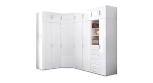 Eck-Kleiderschrank Divisa