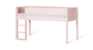 Mini-Hochbett Kids Town Color Buche teilmassiv mit Lattenrost