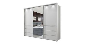 Spiegel-Schwebetüren-Kleiderschrank Tanaria