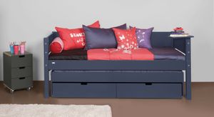 Kojenbett Kids Town Color Buche teilmassiv mit Lattenrost und Schubkasten