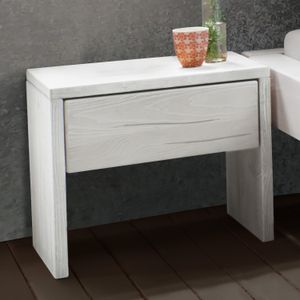 Nachttisch Tiaki Kiefer Massivholz H 46 cm