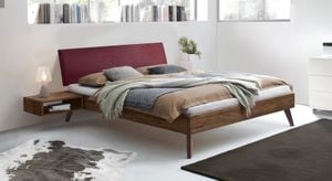 Bett Chiasa Nussbaum Massivholz