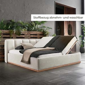 HOMELIV. Polsterbett SwitchIT La Palma Cord mit Bettkasten und Lattenrost
