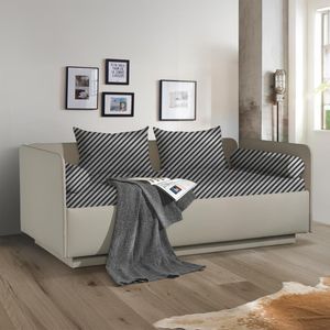 Schlafsofa Eriko Kunstleder mit Bettkasten