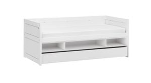 LIFETIME Sofa-Kojenbett Original Kiefer Massivholz mit Lattenrost und Schubkasten