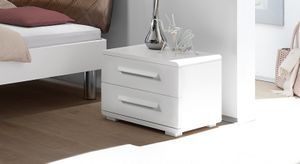 Nachttisch Perama Buche Massivholz H 39 cm